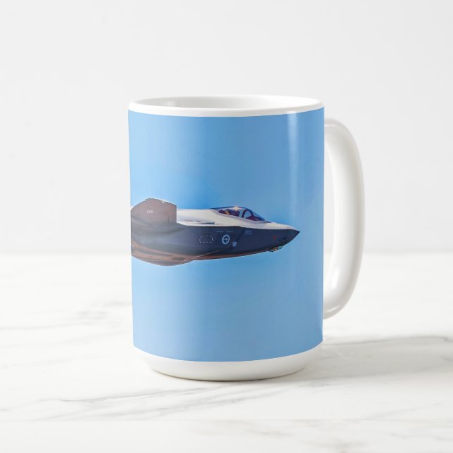 Lockheed Martin F-35A Lightning II Coffee Mug (Front Right)