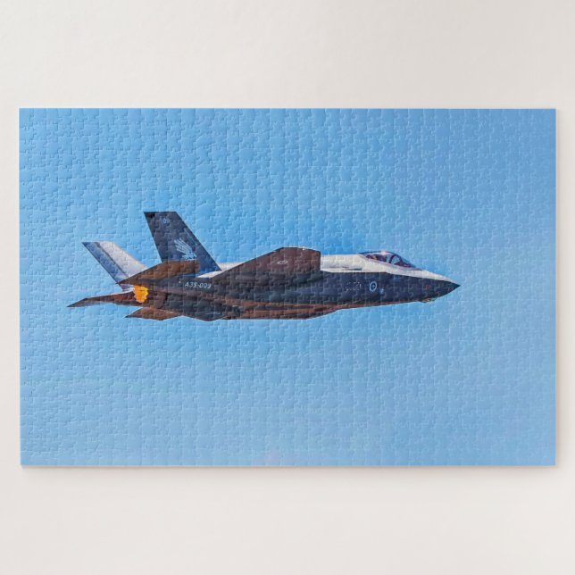 Lockheed Martin F-35A Lightning II Jigsaw Puzzle (Horizontal)