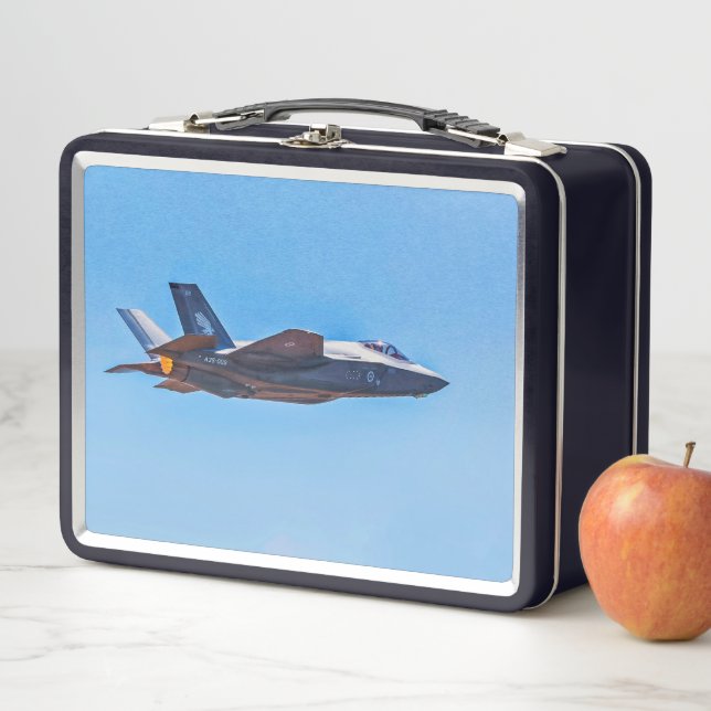 Lockheed Martin F-35A Lightning II Metal Lunch Box (In Situ)