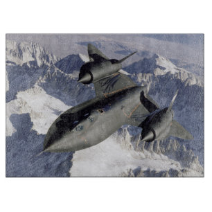 Lockheed SR-71B Blackbird Cutting Board