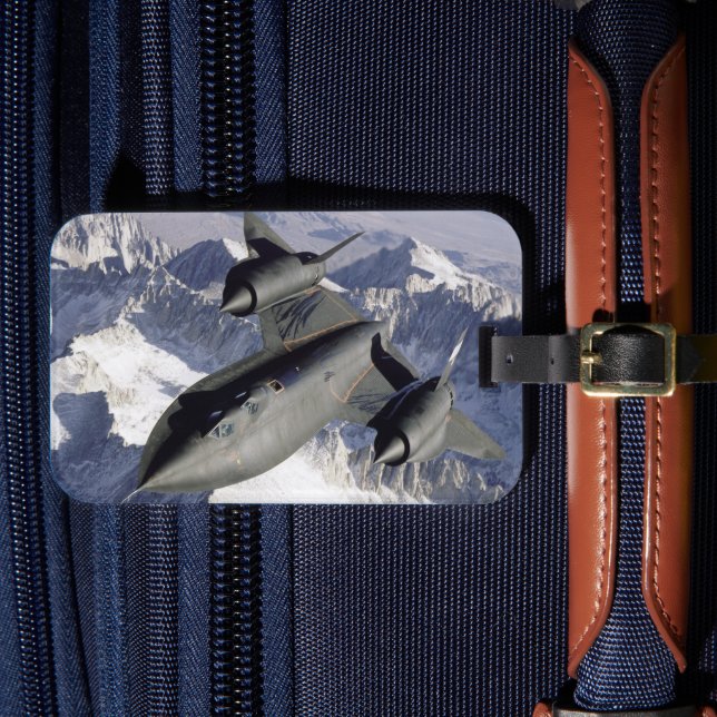 Lockheed SR-71B Blackbird  Luggage Tag (Front Insitu 4)