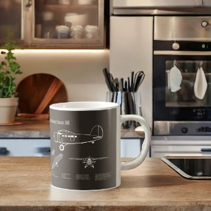 Lockheed Vega 5B - Aeroplane Plans PD Coffee Mug