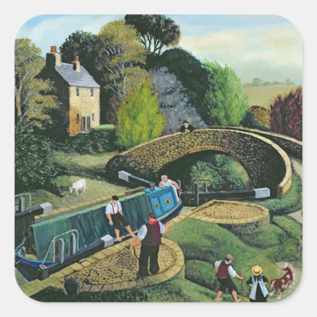 Locking Out Square Sticker (Front)