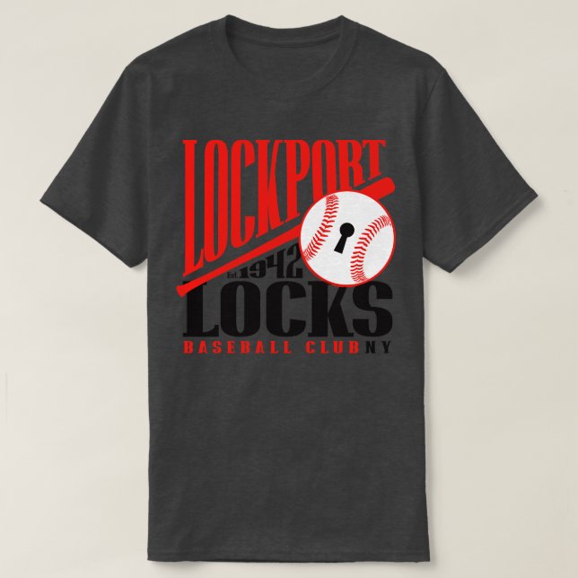 Lockport Locks T-Shirt (Design Front)
