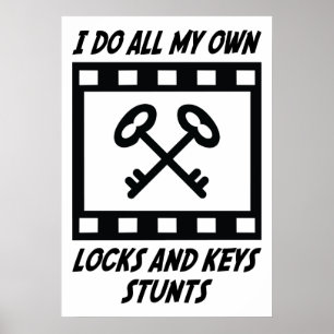 Locks and Keys Stunts Poster