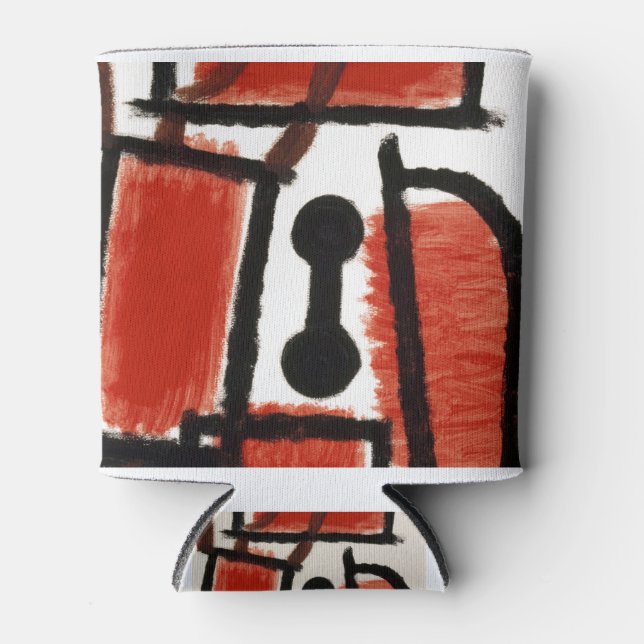 Locksmith (1940) by paul klee can cooler (Front)
