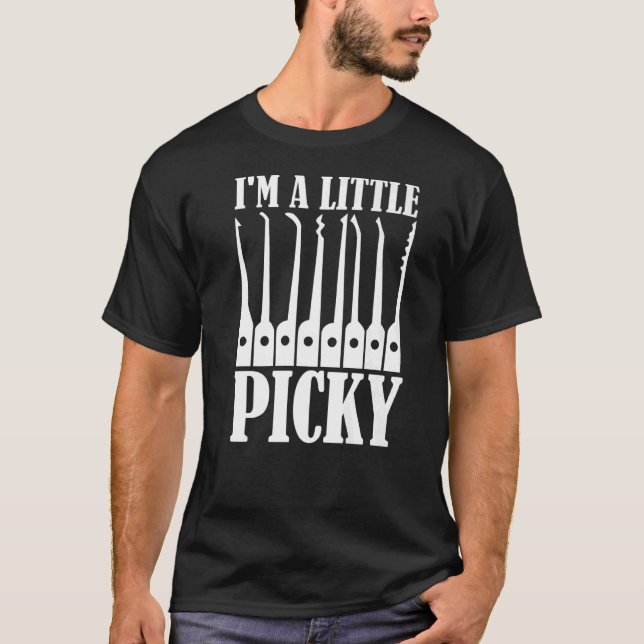 Locksmith Keys Locks Picky  7 T-Shirt (Front)