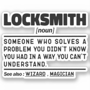 Locksmith Noun Certified Lock Repairer Technician 