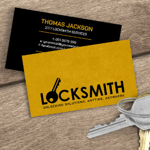 Locksmith Services Business Card