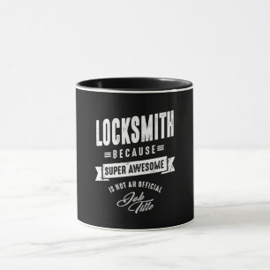Locksmith Work Job Title Gift Mug