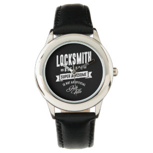 Locksmith Work Job Title Gift Watch