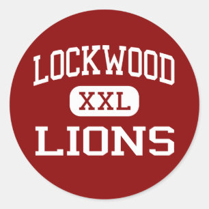 Lockwood - Lions - Middle - Billings Montana Classic Round Sticker