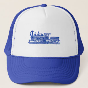 Locomotive 02 - Navy Trucker Hat