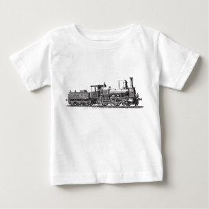 Locomotive - Black Baby T-Shirt