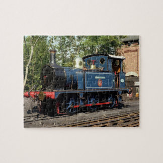 Locomotive Bluebell Train Jigsaw Puzzle