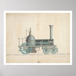 Locomotive Design (1344) Poster