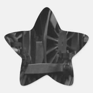 Locomotive mechanic school star sticker