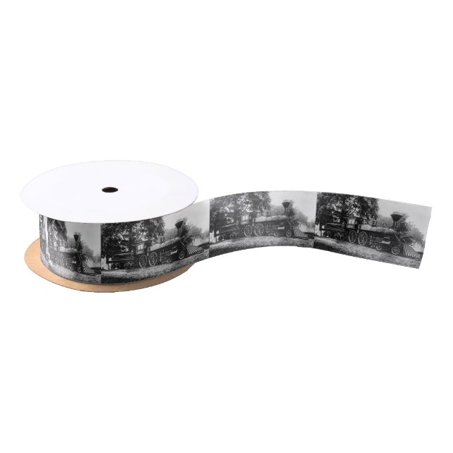 Locomotive Satin Ribbon (Spool)