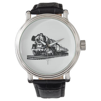 Locomotive Silhouette Watch