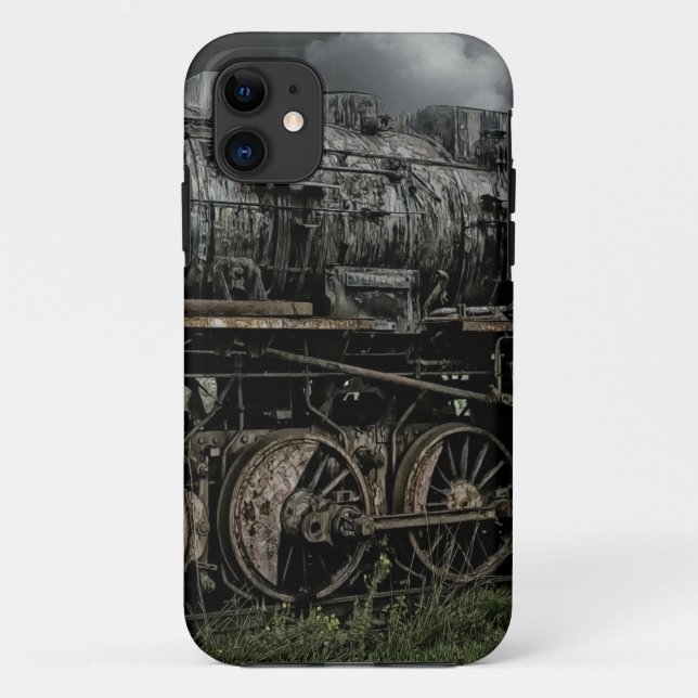 locomotive steam engine train rail railway Case-Mate iPhone case (Back)
