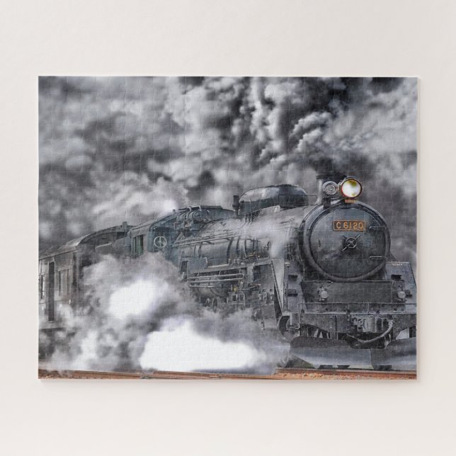 Locomotive Train Engine Puzzle (Horizontal)