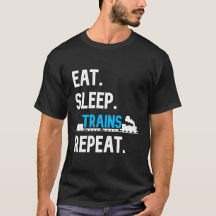 Locomotive Train Lovers Gifts For Boys Steam Train T-Shirt