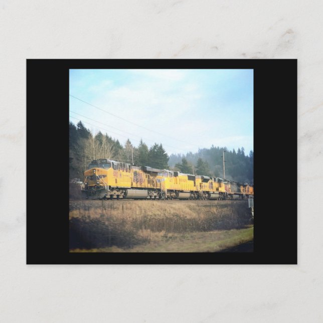 Locomotive Train Postcard (Front)