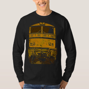 Locomotive Train Railway Fan Railfan Model Railroa T-Shirt