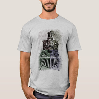 Locomotive Train T-Shirt For Dad