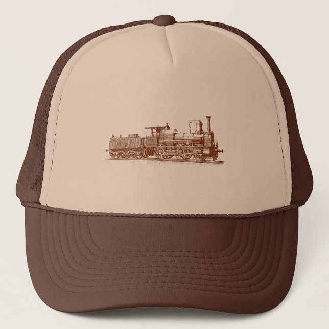 Locomotive - Walnut Trucker Hat (Front)