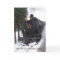 Locomotive Wreath Christmas Card