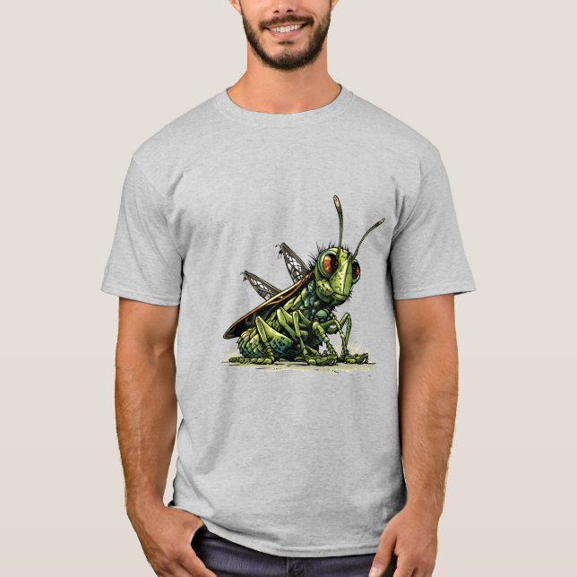Locust Art Design T-Shirt Vector (Front)