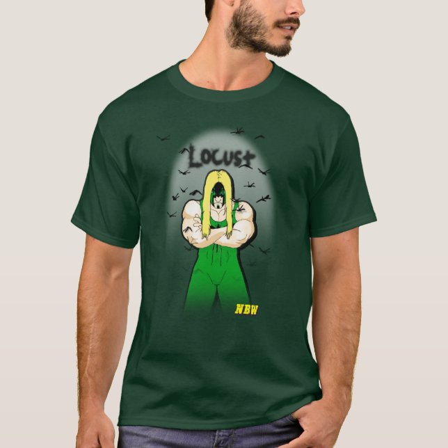 Locust NBW Wrestling Shirt (Front)