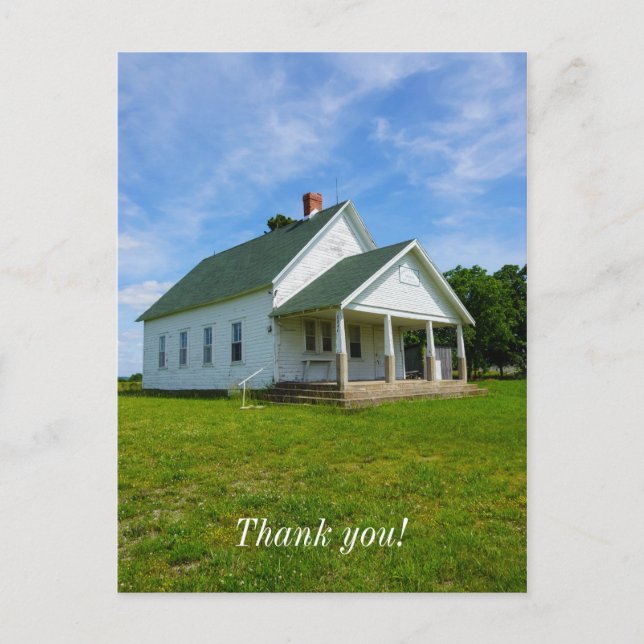 Locust Prairie School Postcard (Front)