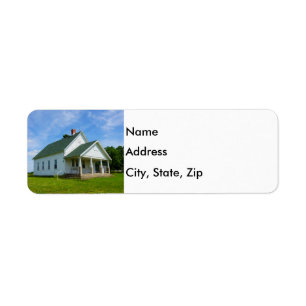 Locust Prairie School Return Address Label