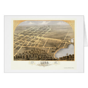 Loda, IL Panoramic Map - 1869