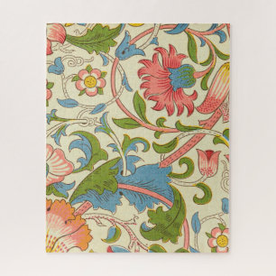 Lodden pattern - William Morris Jigsaw Puzzle