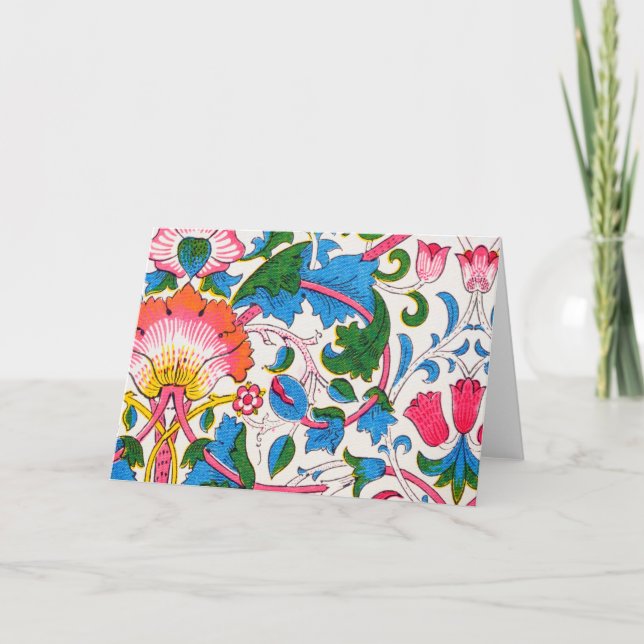 Lodden, William Morris Card (Front)