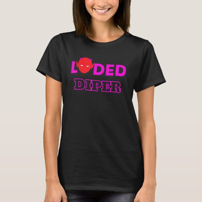 Loded Diper Nice Unisex T-Shirt (Front)