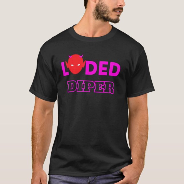 Loded Diper Nice Unisex T-Shirt (Front)