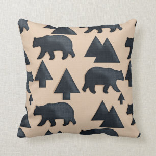 Lodge Black Bear Cushion