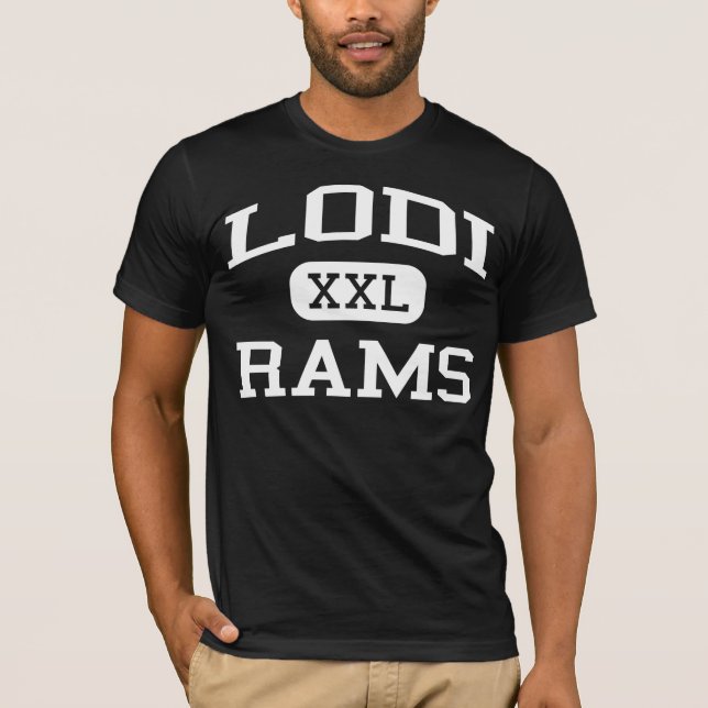 Lodi - Rams - Lodi High School - Lodi New Jersey T-Shirt (Front)