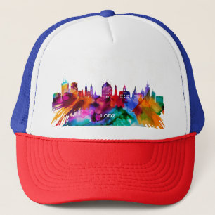 Lodz Skyline Trucker Hat