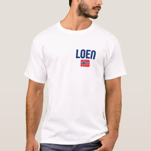 LOEN Norway Flag T-Shirt