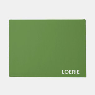 Loerie green colour name doormat