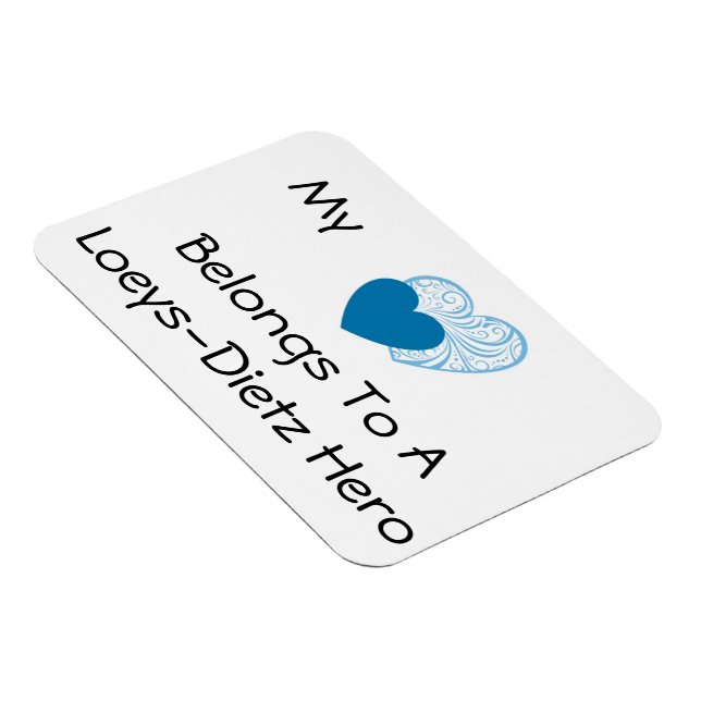 Loeys-Dietz Car Magnet (Right Side)