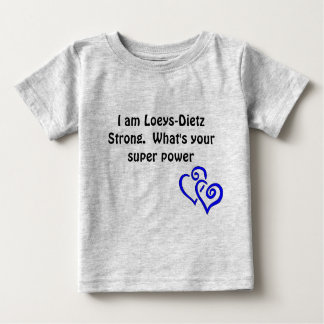 Loeys-Dietz Infant Take Heart Onsie Baby T-Shirt