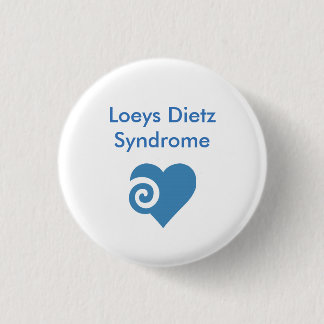 Loeys Dietz Syndrome 3 Cm Round Badge
