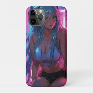 Lofi Gamer Girl   Chill Anime Aesthetic iPhone 11 Pro Case
