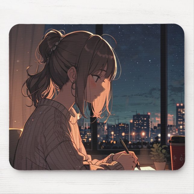  Lofi Girl Mousepad (Front)